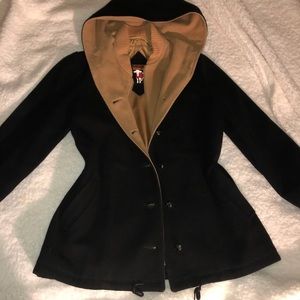 Authentic mackintosh wool vest coat